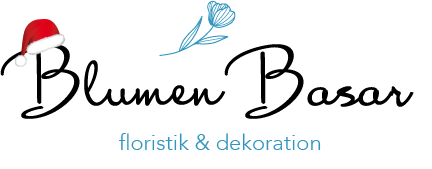 Logo Blumen Basar Floristik und Dekoration